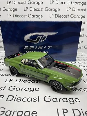 GT SPIRIT 1970 Ford Mustang Ruffian Green US064 1:18 Resin Model NEW Only 500pcs • $159.99