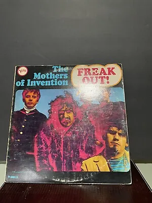 Frank Zappa & The Mothers Of Invention Freak Out! Vinyl 2xLP Record Album • $19