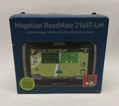 Magellan GPS Road Mate 2145T-LM 4.3'' Portable Navigation System Tested • $10.88