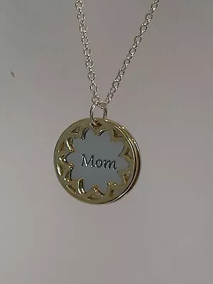 Sterling Silver - CHAMILIA MOM Charm Pendant Chain Link Adjustable Necklace  • £19.45