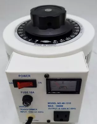 Philmore 48-1310 Variac 1000W Variable Voltage Regulator • $119.99