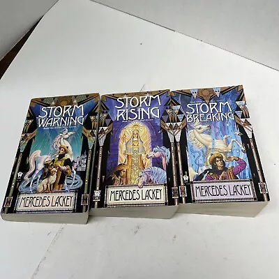 The Mage Storms Trilogy By Mercedes Lackey 3 Paperback Book Lot • $6.69