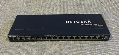 Netgear ProSafe FS116 With PSU Netgear FS116 16-Port 10/100 Switch • £23.99