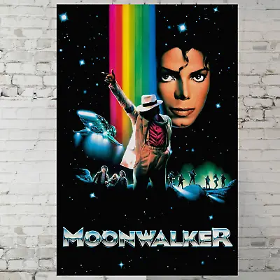 Moonwalker Michael Jackson Movie Poster Music Poster - 11x17  Wall Art • $14.90