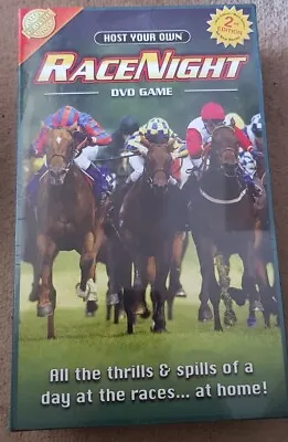 Host Your Own RACE NIGHT DVD GAME *RARE 2nd EDITION Cheatwell Games New & Sealed • £25.99