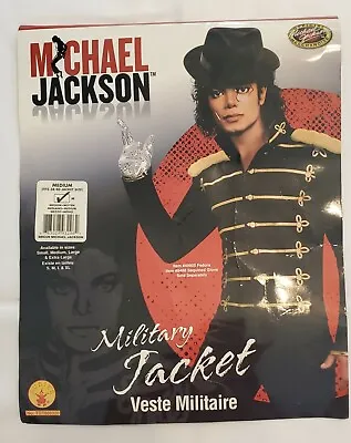 New Michael Jackson Military Jacket COSTUME Includes Sequin Glove & Glasses 2019 • $39.99