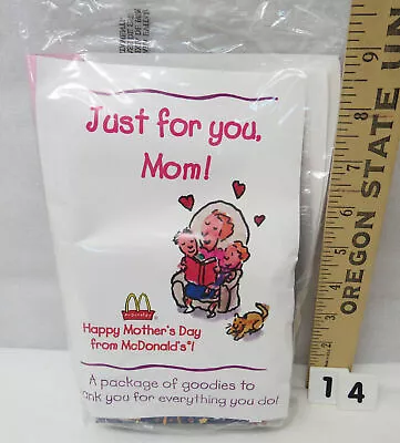 MIP 1990s McDonald's JUST FOR YOU MOM Mother's Day Gift Package Samples Coupon • $8