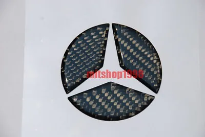 Mercedes-BENZ W202 Carbon Rear Trunk Emblem Badges • $15