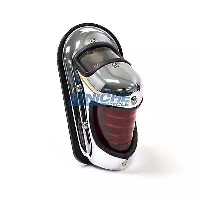 Beehive Chrome Taillight Brake Light Classic Retro Vintage Fender • $61.10