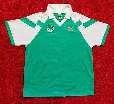 £170.67 • Buy Vintage 80s AC Omonia Nicosia Cyprus RARE PUMA  Soccer Jersey Size L