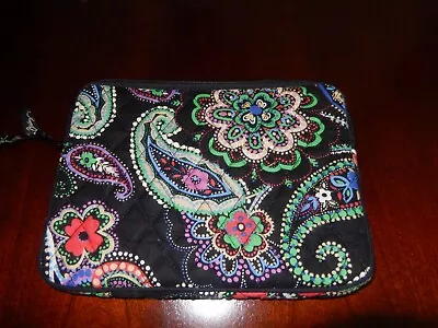 Vera Bradley Kiev Paisley E Reader Sleeve  Black Interior • $15