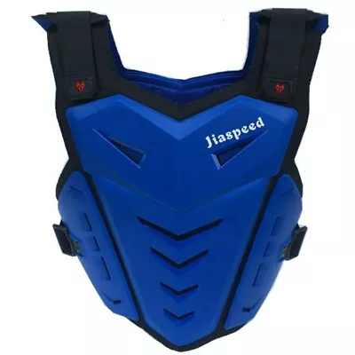 Motorcycle Body Armor Protective Gear Jacket Motocross Vest Back Chest Protector • $46.39