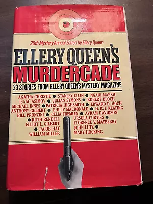 Ellery Queen's Murdercade(23 Stories From EQ Mystery Magazine) 1st Ed 1975HC/DJ • $18