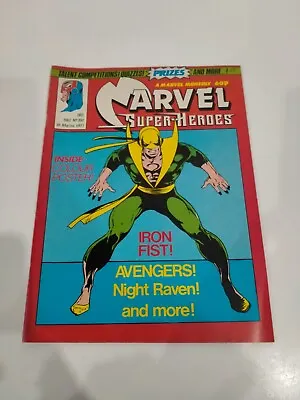 Marvel Super Heroes Comic #392 December 1982 With Poster British Uk Monthly • £50