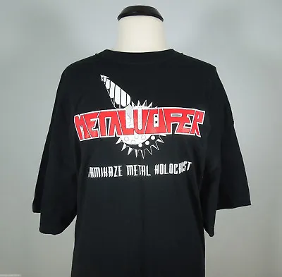 METALUCIFER Kamikaze Metal Holocaust XL Official T-Shirt R.I.P. Records • $22.30