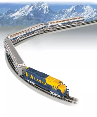 Bachmann - McKinley Explorer Train Set -- Alaska Railroad - N • $147.20