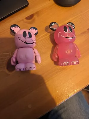 Disney Vinylmation 3  Animation Series One Both Pink Elephant Chasers • $18.65