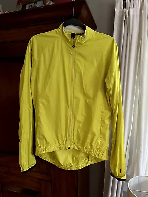 Mavic Women's Cycling Wind Jacket Pocket L Slim Fit EUC • $20