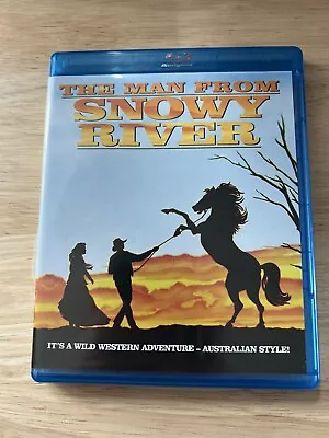 The Man From Snowy River (Blu-ray 1982) FREE SHIPPING • $10.05