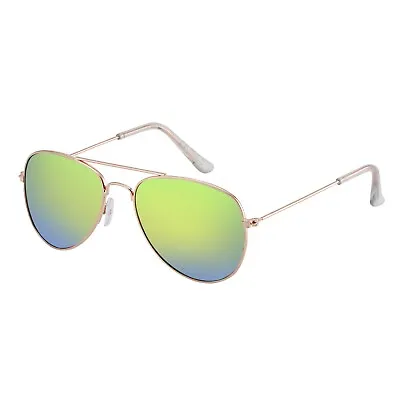 Kids Silver Mirrored Lens Sunglasses UV 400 Boys Girls Children's Child's • £5.49