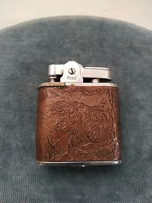 Vintage Prince Automatic Super Lighter Dragon Vs Tiger Fight Japan Untested  • $19