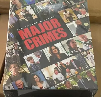 Major Crimes: The Complete Series Season 1-6 (DVD 2017 24-Disc Box Set) Sealed • $25.99