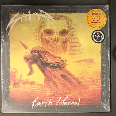 SATAN: Earth Infernal METAL BLADE 12  LP 33 RPM • $30