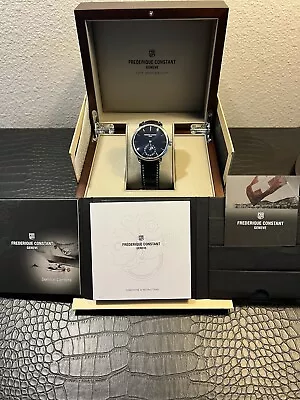 Frederique Constant Slimline Moonphase Manufacture Watch FC-705N4S6 • $1850