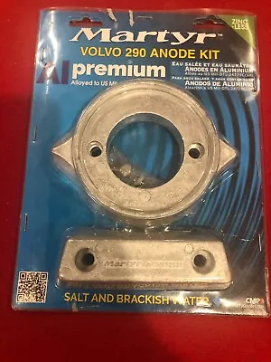 Volvo Penta 290 Single Prop Aluminum Anode Kit Military Grade 290 SP • $24.99