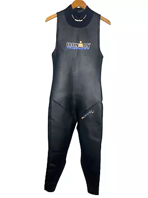 Ironman Mens Triathlon Wetsuit Size ML (Medium Large)  Sleeveless Long John • $64.99