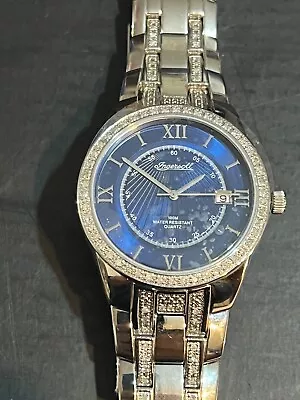 £250 • Buy Ingersoll Diamond Gents Watch IG 0095DM MODEL STAINLESS STEEL NEW