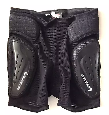 SIXSIXONE Men's XL Padded Armor Mesh LINER SHORTS W Saddle Black MTB EUC • $40