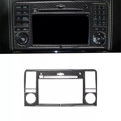 For Mercedes-Benz M-Class ML350 2007-11 Carbon Fiber GPS Navigation Panel Cover • $17.11