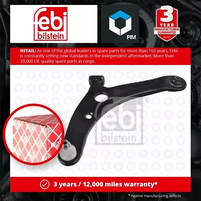 Wishbone / Suspension Arm Fits MITSUBISHI COLT Mk6 1.3 Front Lower Left Febi • $51.54