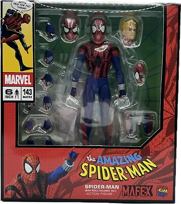 Re-release MEDICOM TOY MAFEX No.143 SPIDER-MAN BEN REILLY COMIC Ver. Spider Man • $119