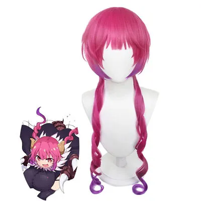 Kobayashi-san Chi No Maid Cosplay Wig Gradient Pink Lolita Wig • £21.54