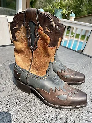 Senora Jessi Paisley Leather Woman’s Western Boot SN1028 • $110