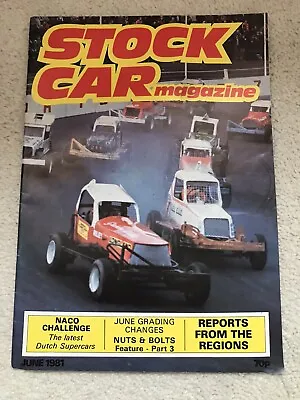 Stock Car Magazine- Brisca F1 And F2 - June 1981 • £1.99