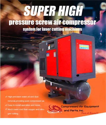 $9980 • Buy Rotary Screw Air  Compressor 20 HP , VSD W/Dryer , Filters And Tank 80 Gal.