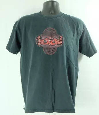 TOOL Band Vintage Tour 2002 Chakra Key Cross 2 Sided Lateralus Shirt Anvil Large • $64.99