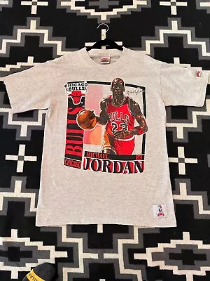 Vintage 1991 Michael Jordan Chicago Bulls Stats Shirt • $90