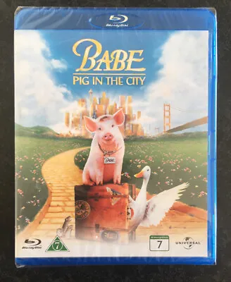 Babe 2 - Pig In The City Blu-Ray Kids Family Movie Brand New Sealed!🐷 • £6.95