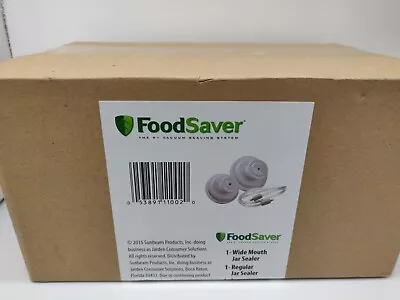 FoodSaver Vacuum Sealer Jar Kit - Wide Mouth / Regular & Hose • $16.10