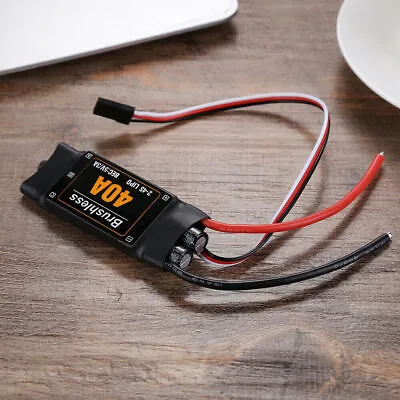 40A RC Drone Boat Aircraft Quadcopter Electronic Speed Controller Brushless ESC • £9.46