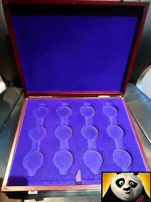 1x Deluxe Presentation Coin Box Storage For 12 Crown Sized Coin Collection  • £24.95