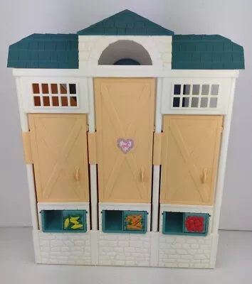 Mattel Barbie 1998 Horse Riding Stable Expanding Vintage Classic Toy. Age 4+ GC. • £32.99