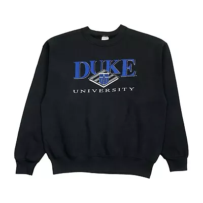 Vintage Duke Blue Devils Sweatshirt Large L Mens Crewneck Pullover University • $34.99