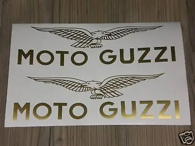 MOTO GUZZI Sticker Custom Cafe Racer Old School Eagle Eagle Motorcycle Sticker • $17