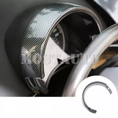 $26.59 • Buy For VW Beetle Carbon Look Dashboard Instrument Panel Edge Trim Cover 1998-2010