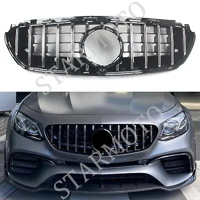 For Mercedes Benz E-Class W213 E63/E63 S AMG 2016-2020 Silver Front Bumper Grill • $345.71